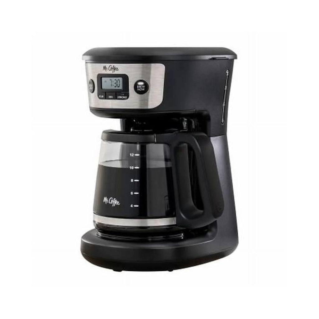 12-Cup Coffee Maker with Strong Brew Selector and Reusable Coffee Filter R366