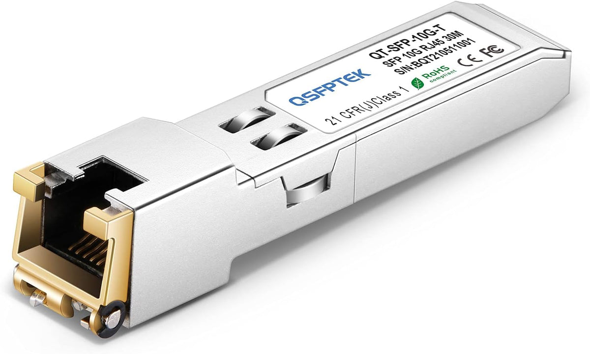 10GBASE-T SFP+ to RJ45 Transceiver, 10G Copper Module, Pack of 2 N4680