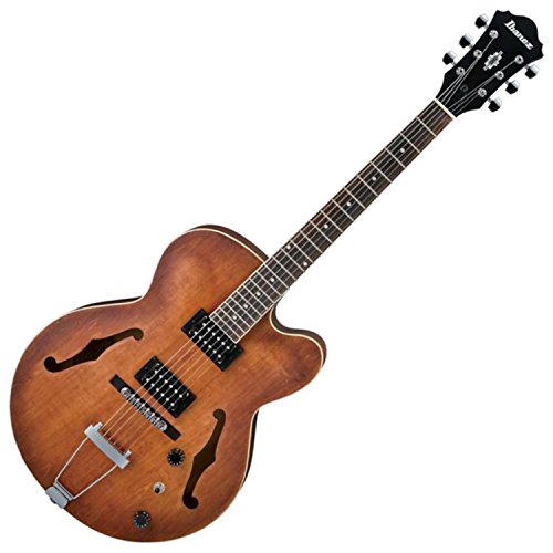 Tobacco Flat Hollowbody Electric Guitar J384