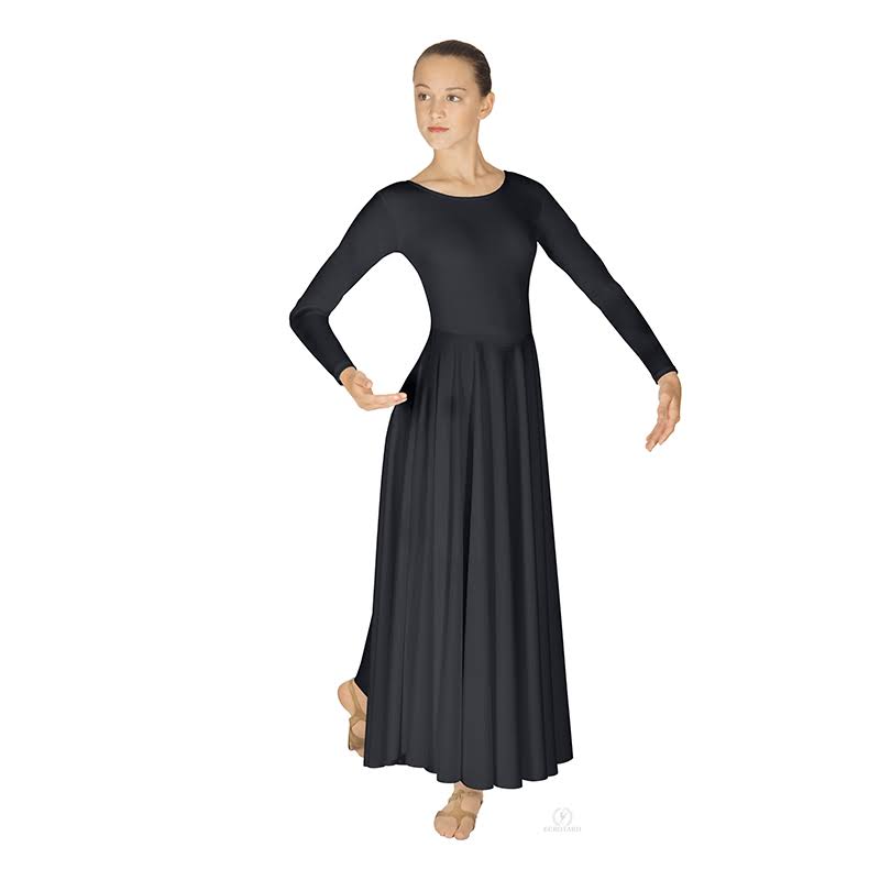 Black Liturgical Dress L4038