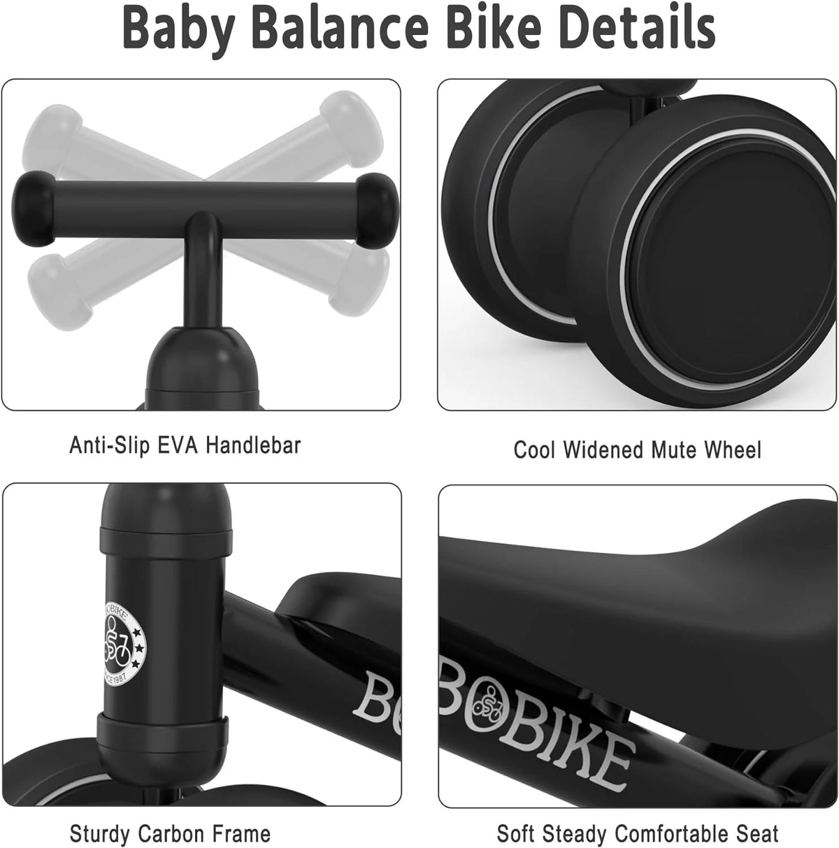 Baby Balance Bike Pink F413