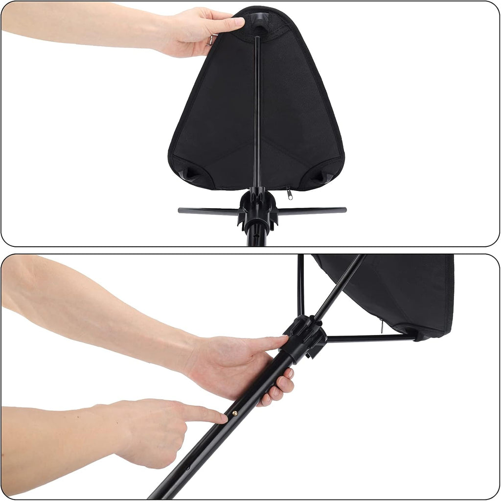 Foldable Telescopic Camping Stool, Pack of 2 H562