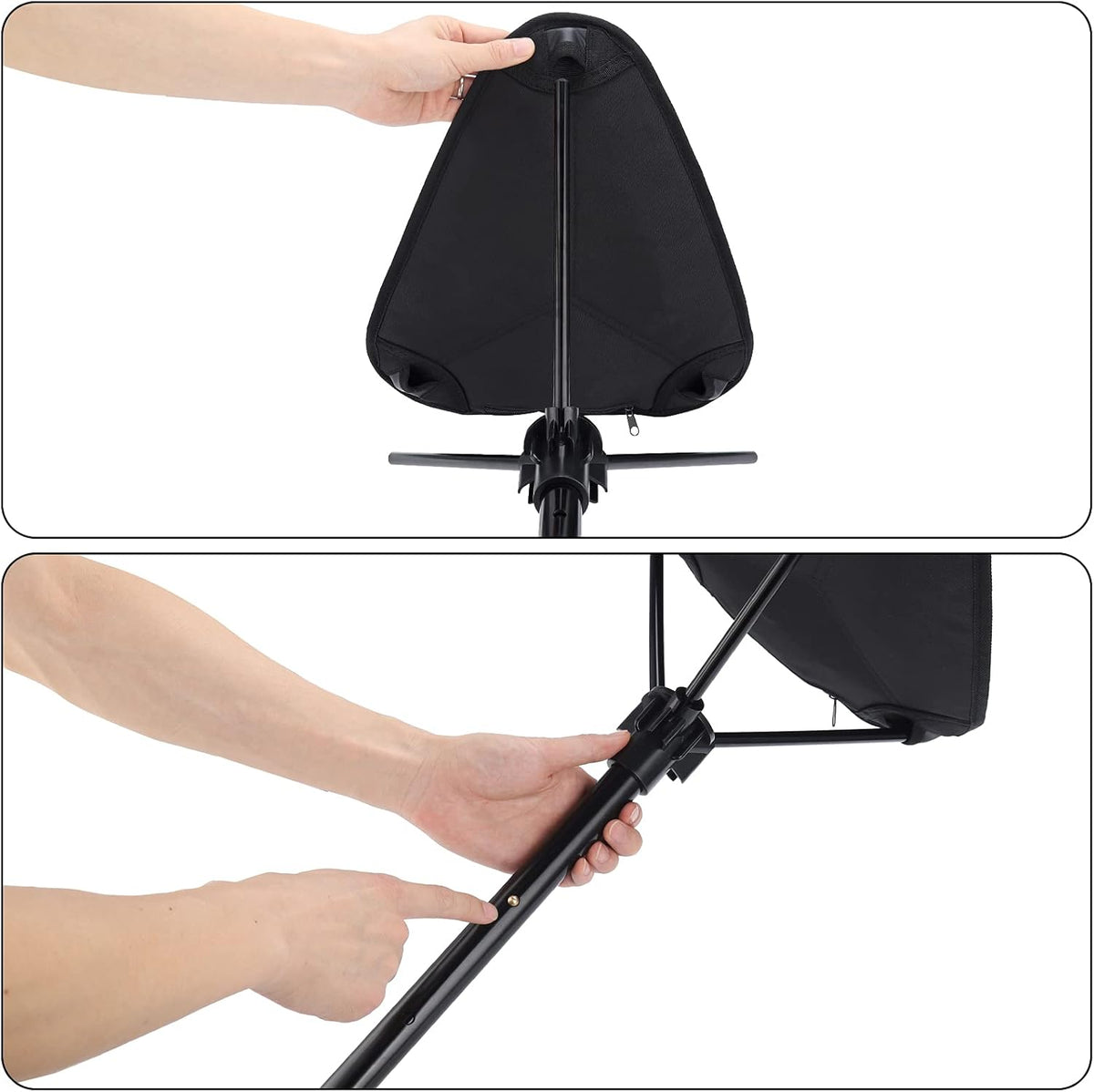 Foldable Telescopic Camping Stool, Pack of 2 H562