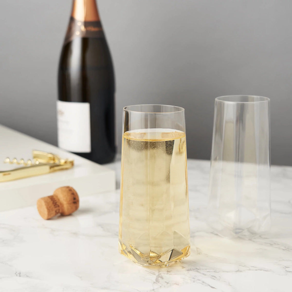 Crystal Champagne Flutes Gift Set E596929