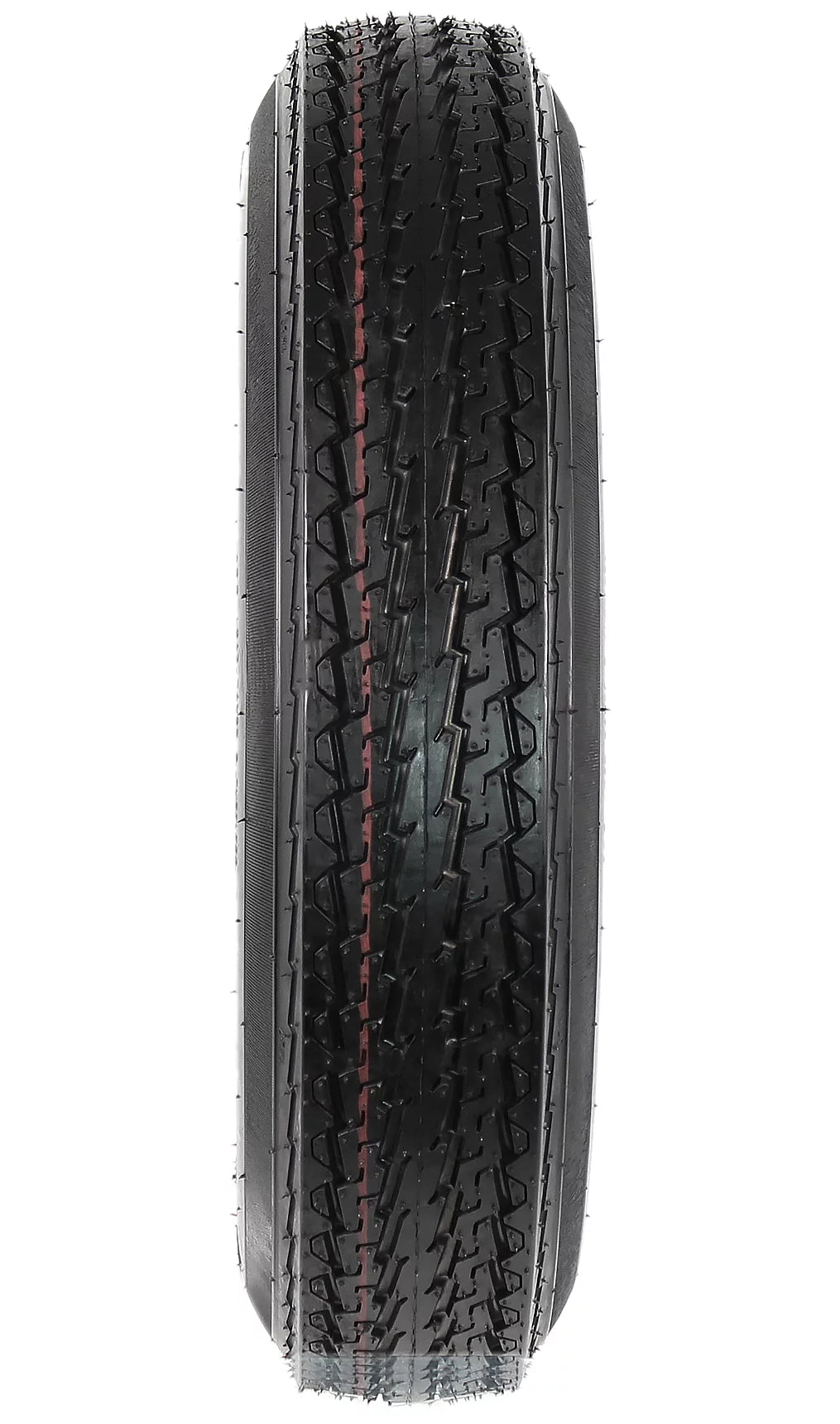 4.80-12 Trailer Tire On Rim 5 Lug White Spoke Wheel J9685