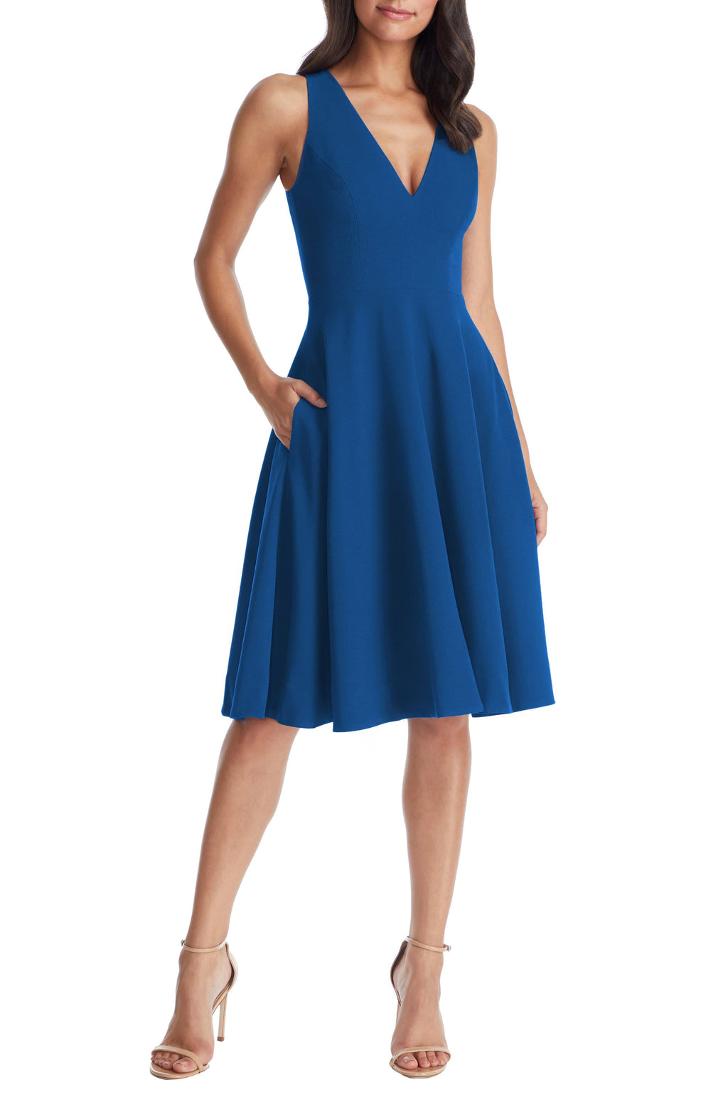 Catalina Dress - Blue - Xxs J684819