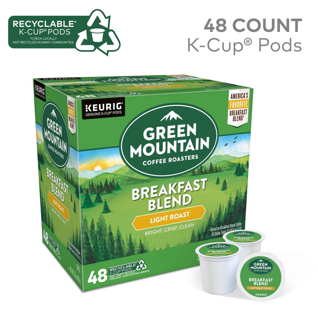 Light Roast K-Cup Coffee Pods, 48 Count E629