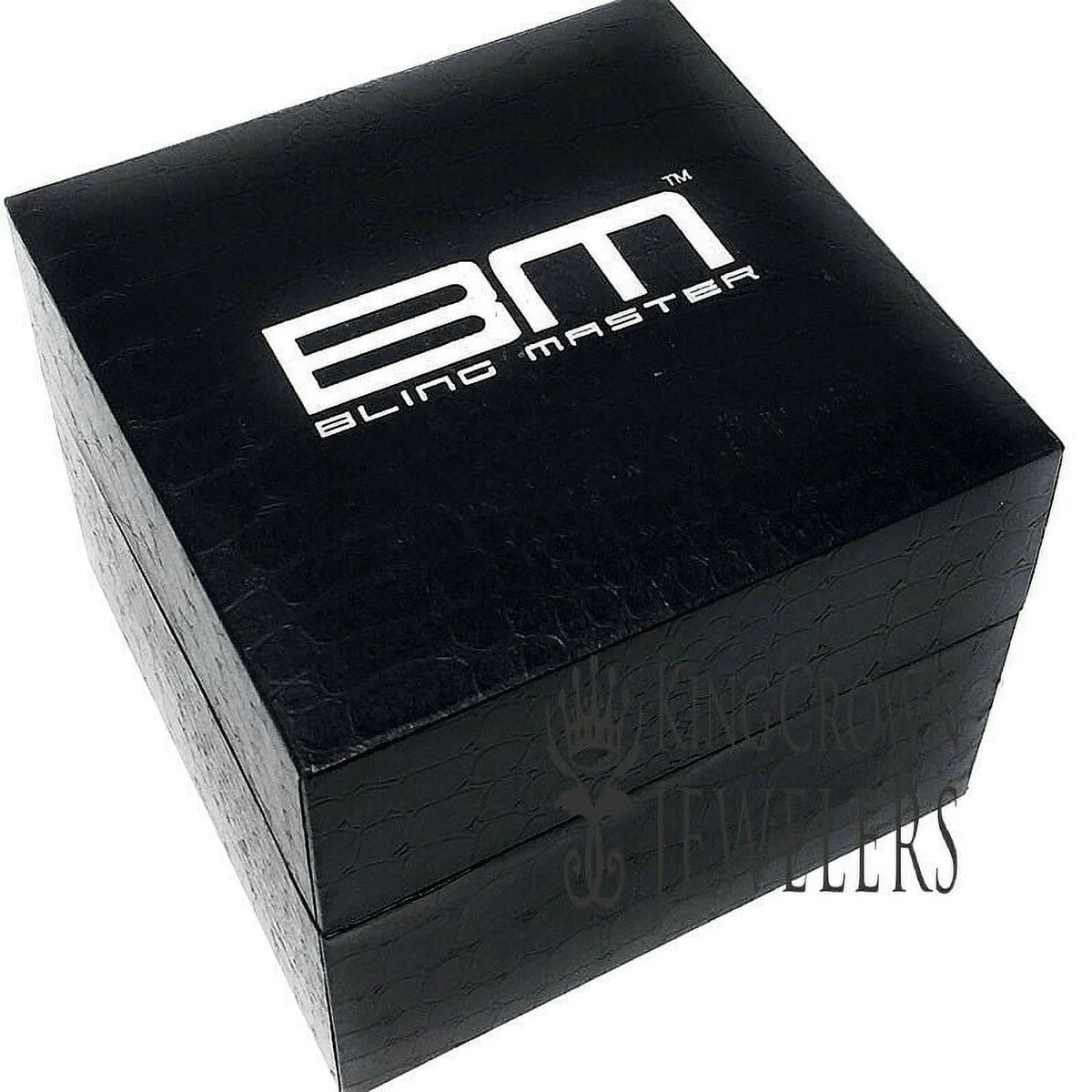 White Gold Tone Iced Out Watch L214