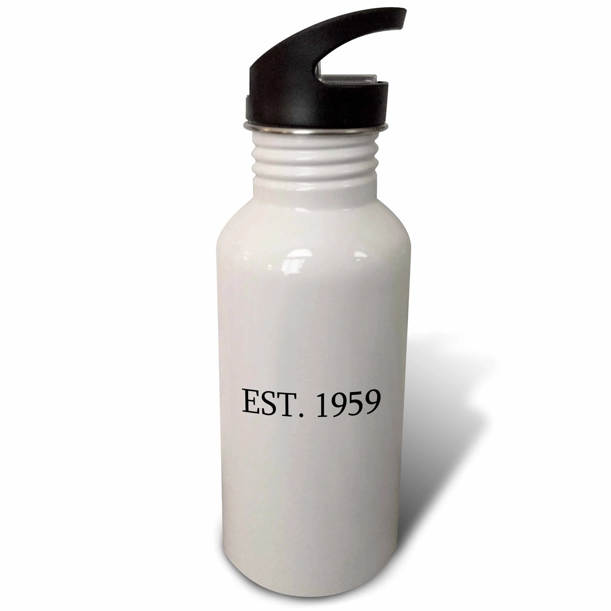 21 oz Black Sports Water Bottle C3283