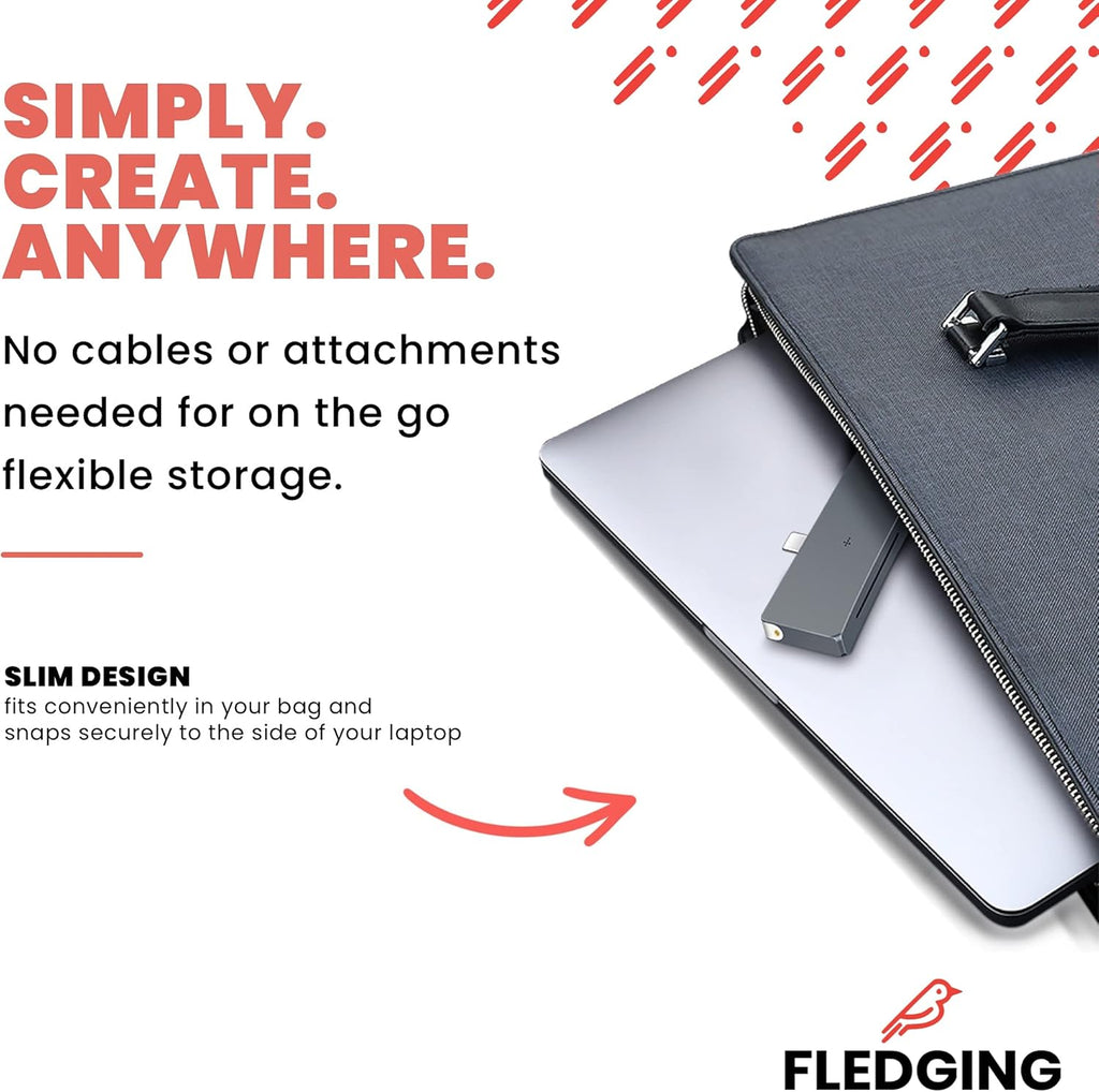 Slim USB-C M.2 NVMe External Storage (1TB) H2287