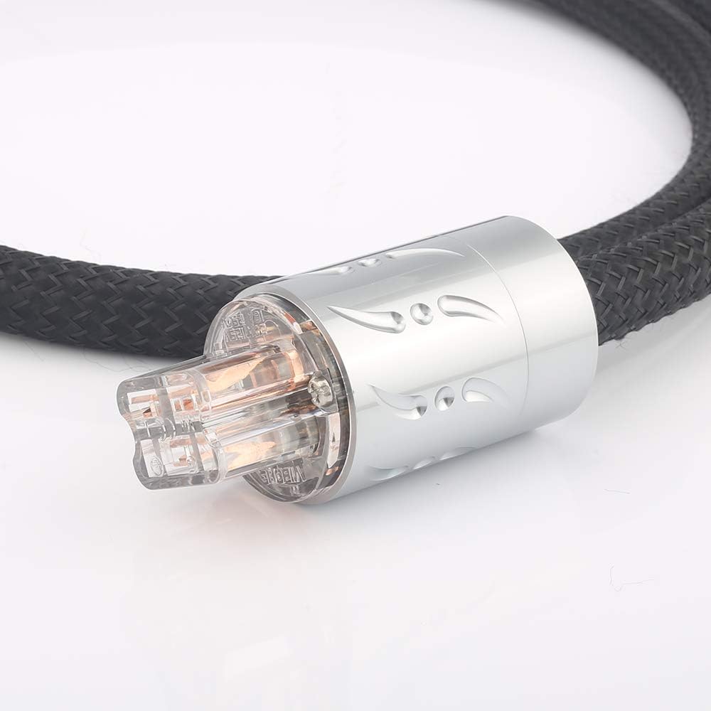 HiFi Power Cable, 20A IEC320 Audio Power Cord, 5FT Q83892