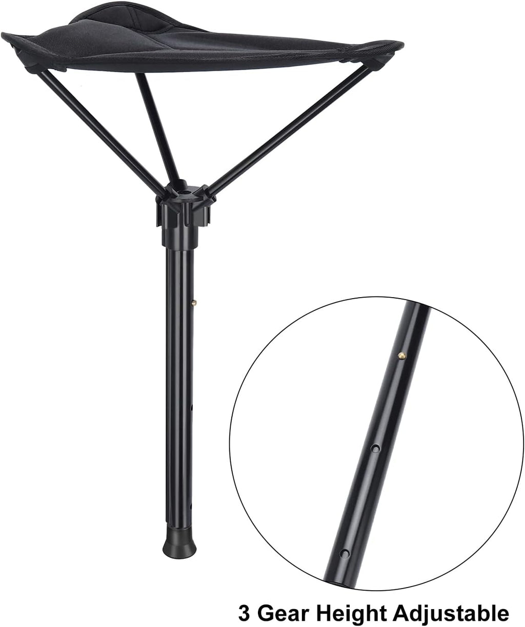 Foldable Telescopic Camping Stool, Pack of 2 H562