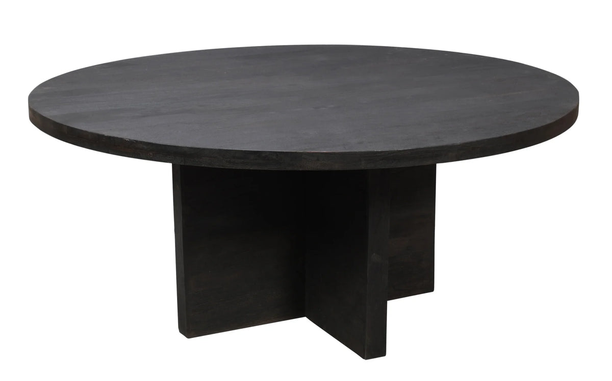 60 in. Rounded Solid Wood Dining Table E22877