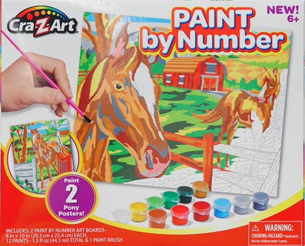 Paint by Number Activity Kit L2119