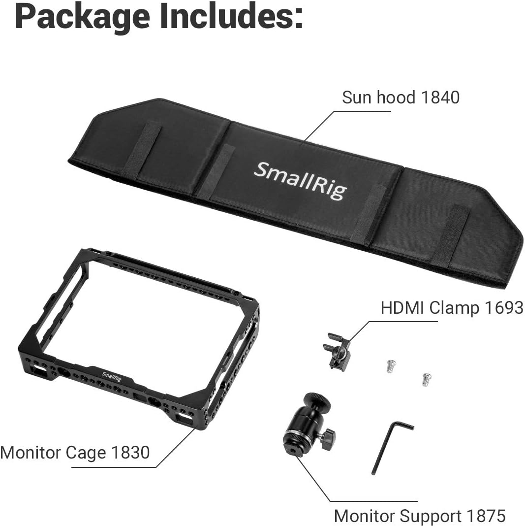 7 Monitor Cage with Sunhood G640046