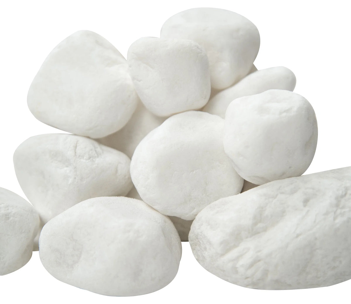 White Marble Bagged Pebbles N836005