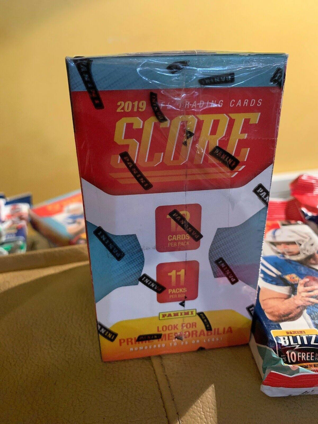 2019 Score Football Trading Card Blaster Box S418601