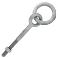 3/4 x 8 Hot Dip Galvanized Regular Ring Eyebolt C609