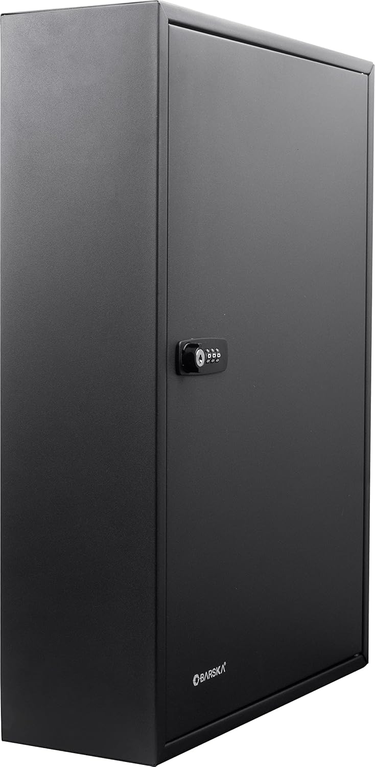 Combination Lock Key Cabinet Lock Box Black D270