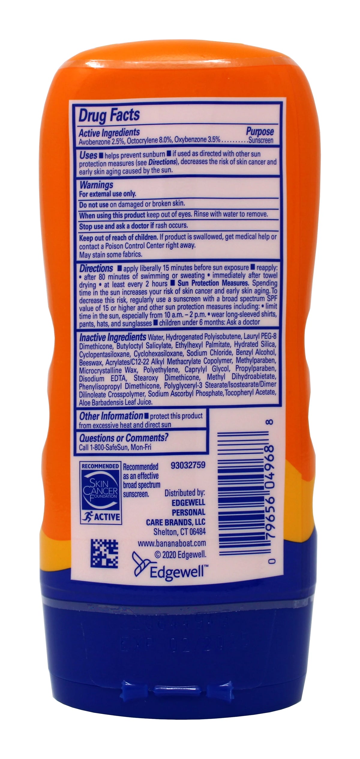 Sport Performance Sunblock Lotion SPF 100, 4 oz U166848