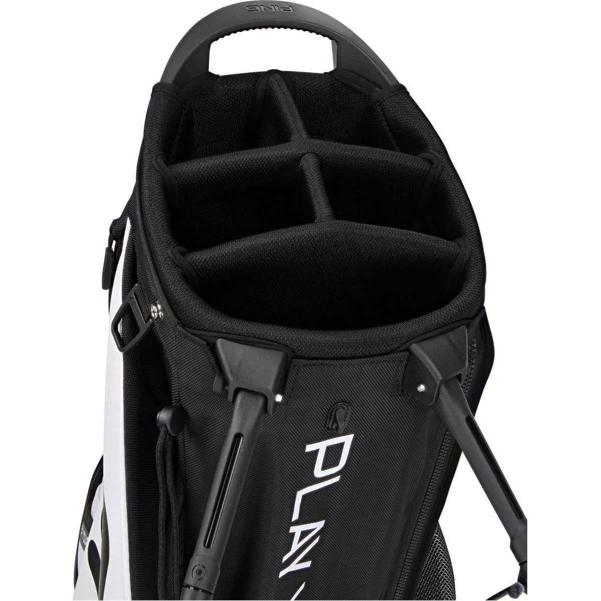 White Black Stand Bag W973