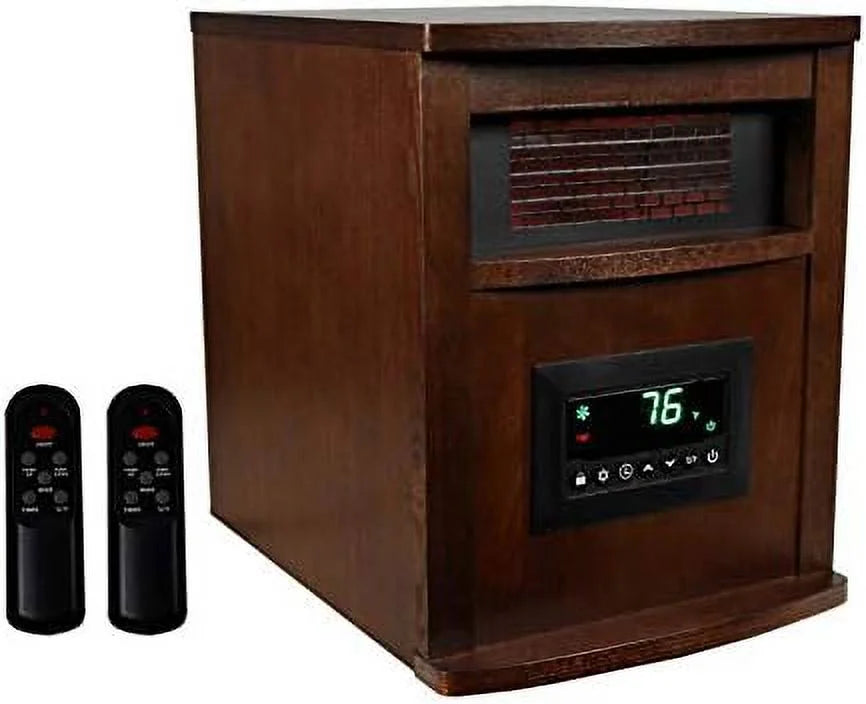 1500W Portable Infrared Quartz Space Heaters (Pair) V660