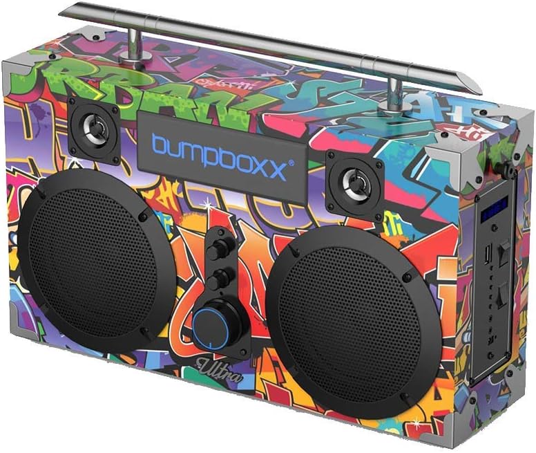 Retro Bluetooth Boombox Speaker J432