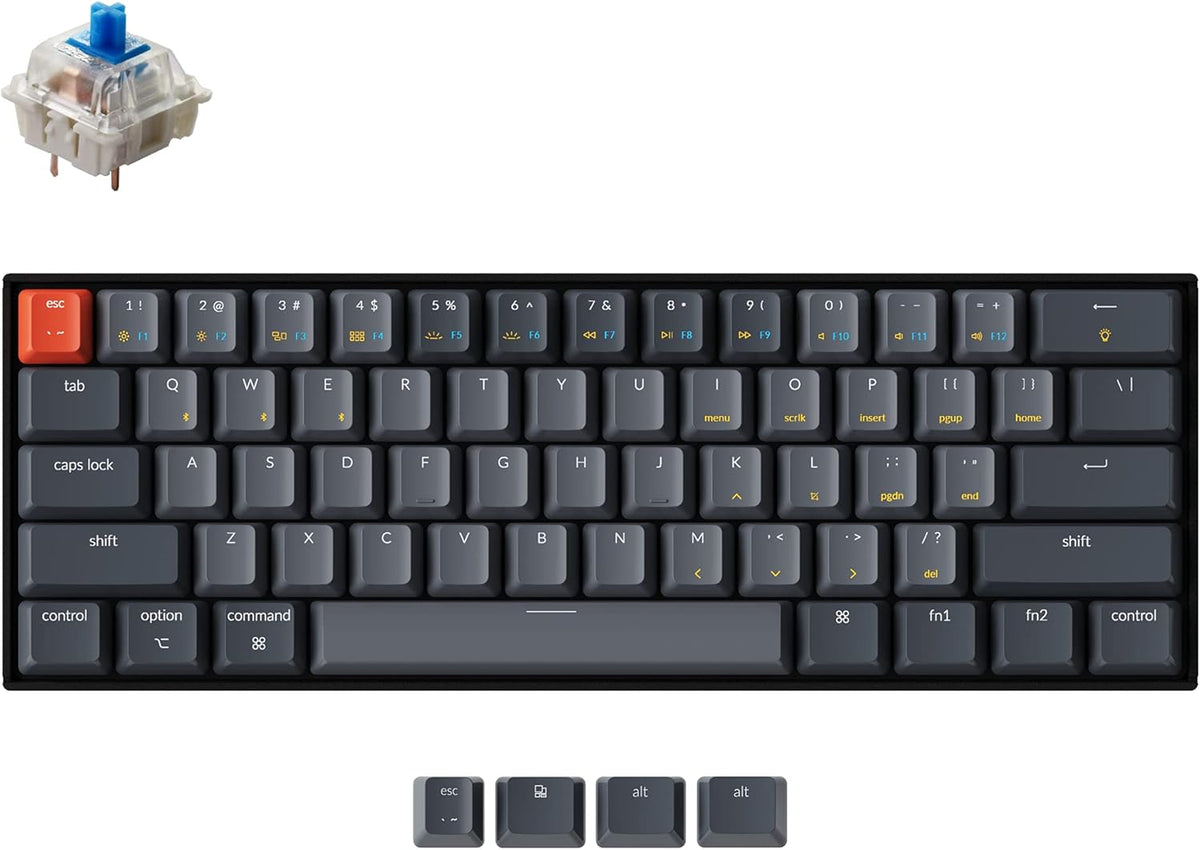 60% Hot-Swappable Bluetooth Mechanical Keyboard S38670