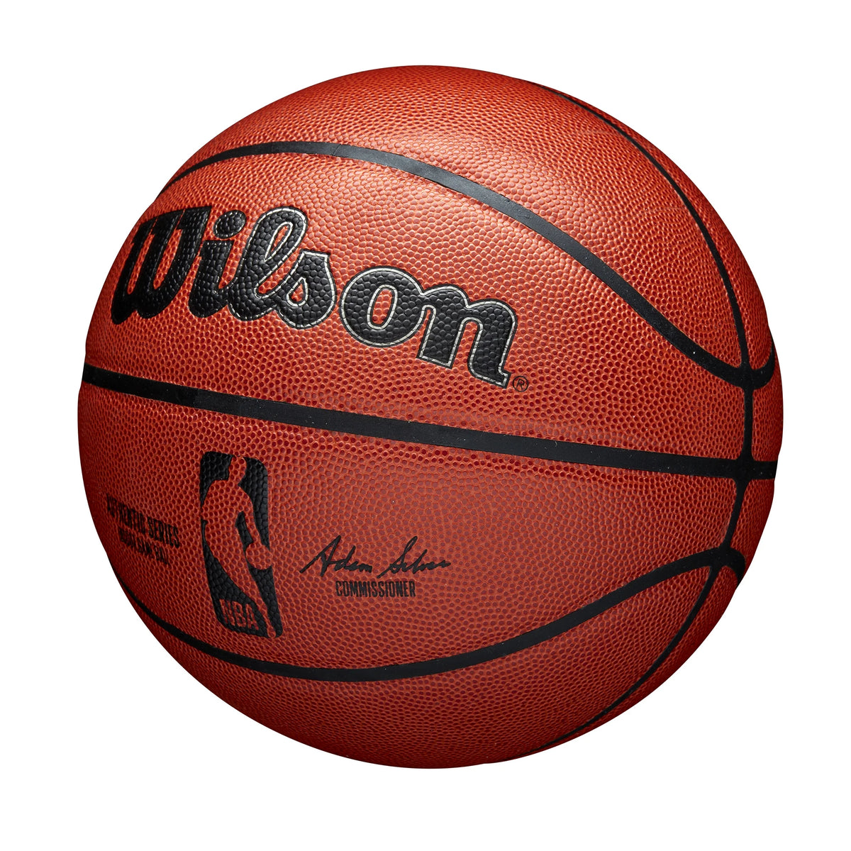 NBA Authentic Indoor Competition Basketball, Brown, 29.5 in. F665