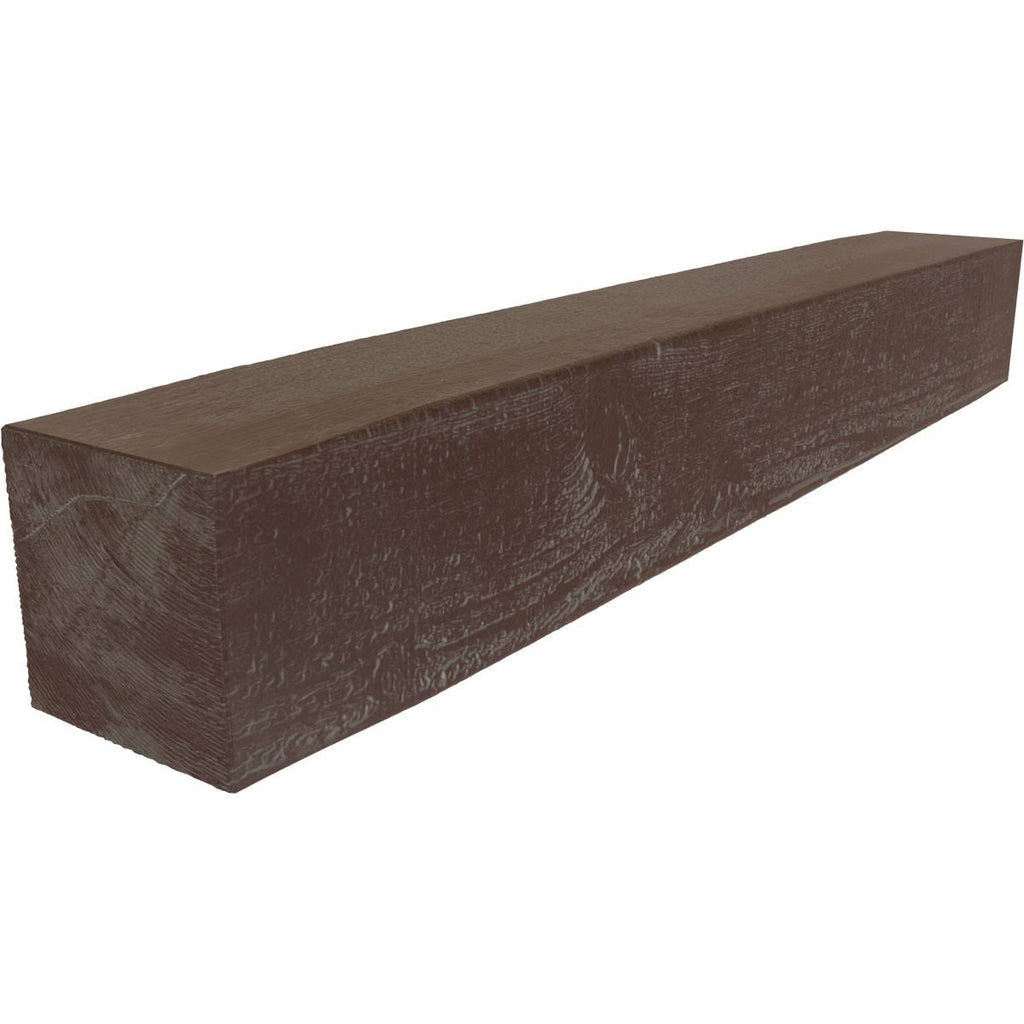 Rough Sawn Faux Wood Fireplace Mantel H69980