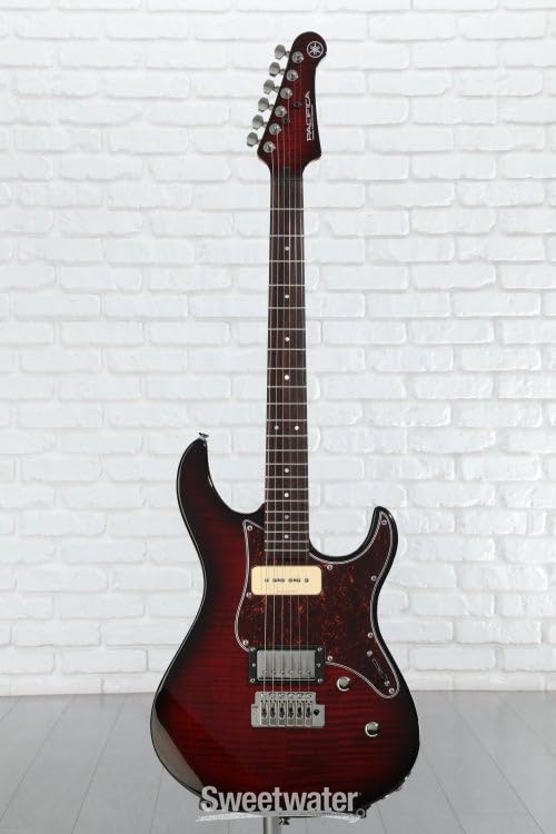 Translucent Black 6 String Solid-Body Electric Guitar L990949