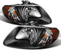 Black Headlights Driver + Passenger Side Z18917
