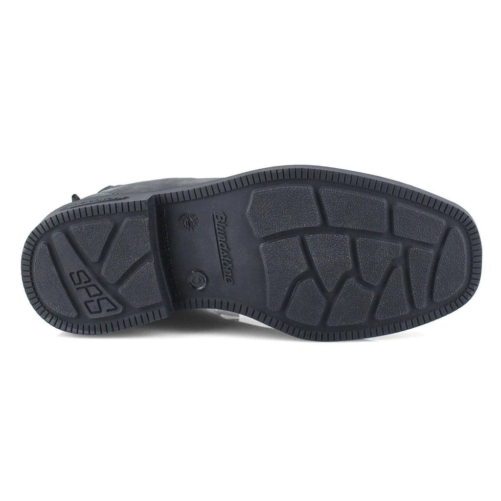 Rustic Black Chisel Toe Boots J855