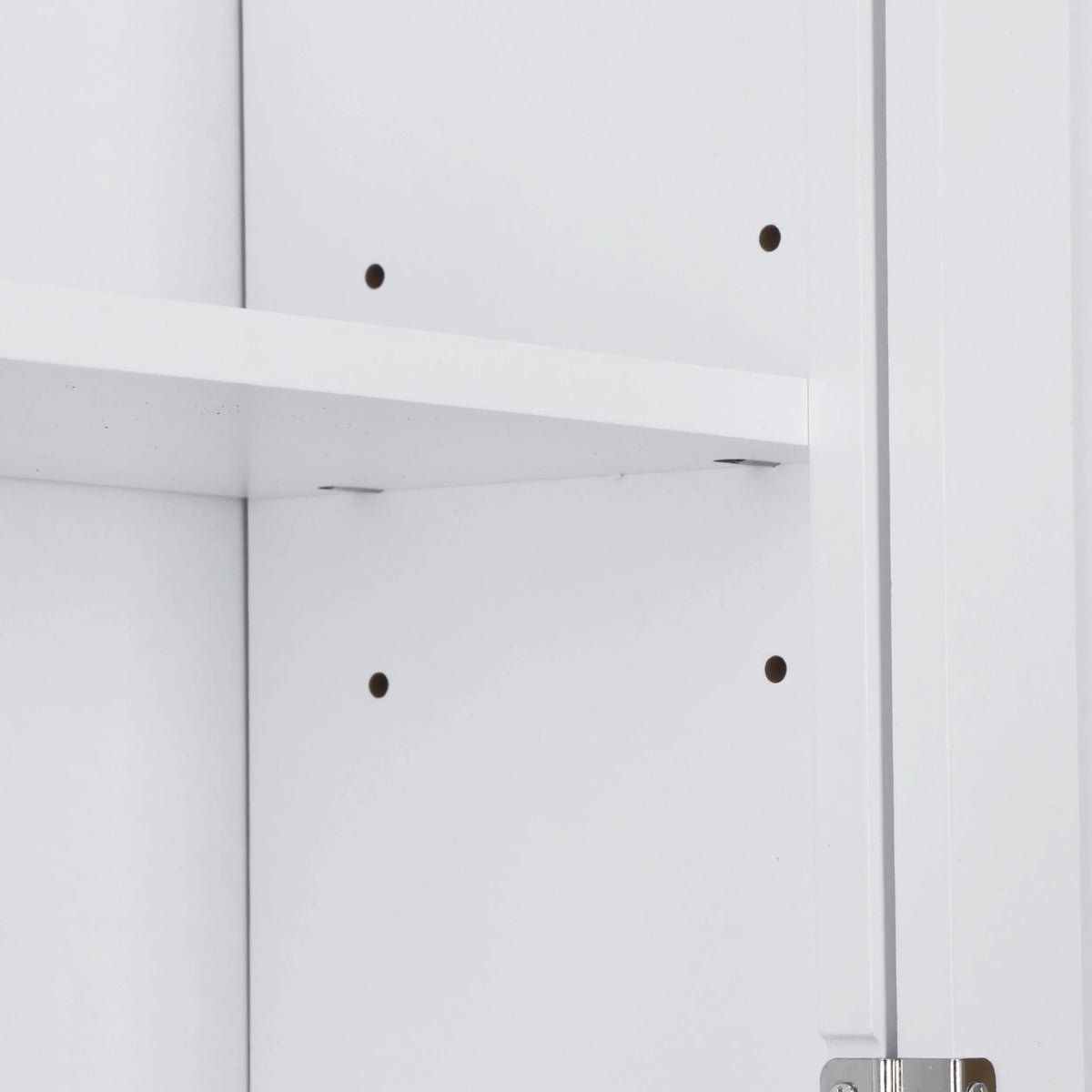 White 2 Door Wood Medicine Cabinet K780