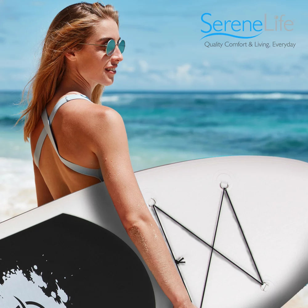 11 Foot Inflatable Stand Up Paddle Board Kit Q578
