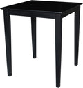 Black Solid Wood Dining Table M547