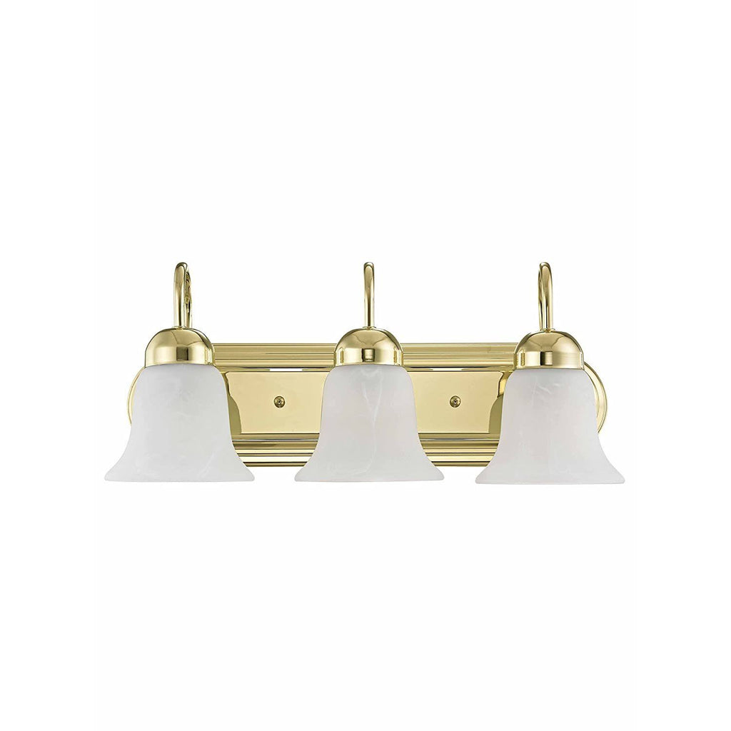 Polished Brass 3-Light Bath Light V8825