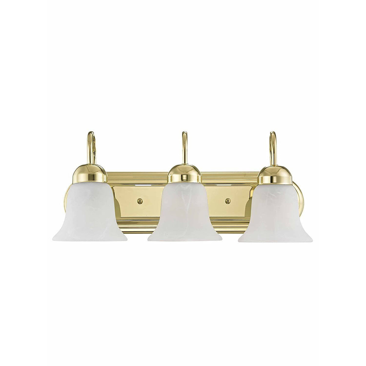 Polished Brass 3-Light Bath Light V8825