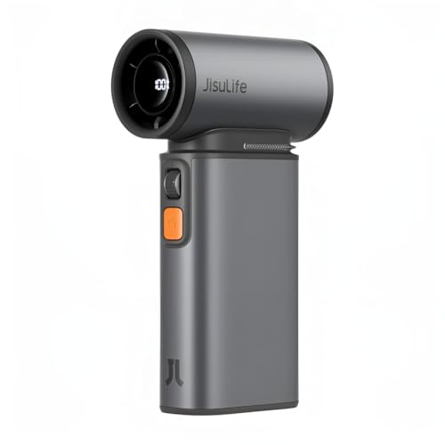 Portable Handheld Turbo Fan 100 Speeds 9000mAh Grey U2236