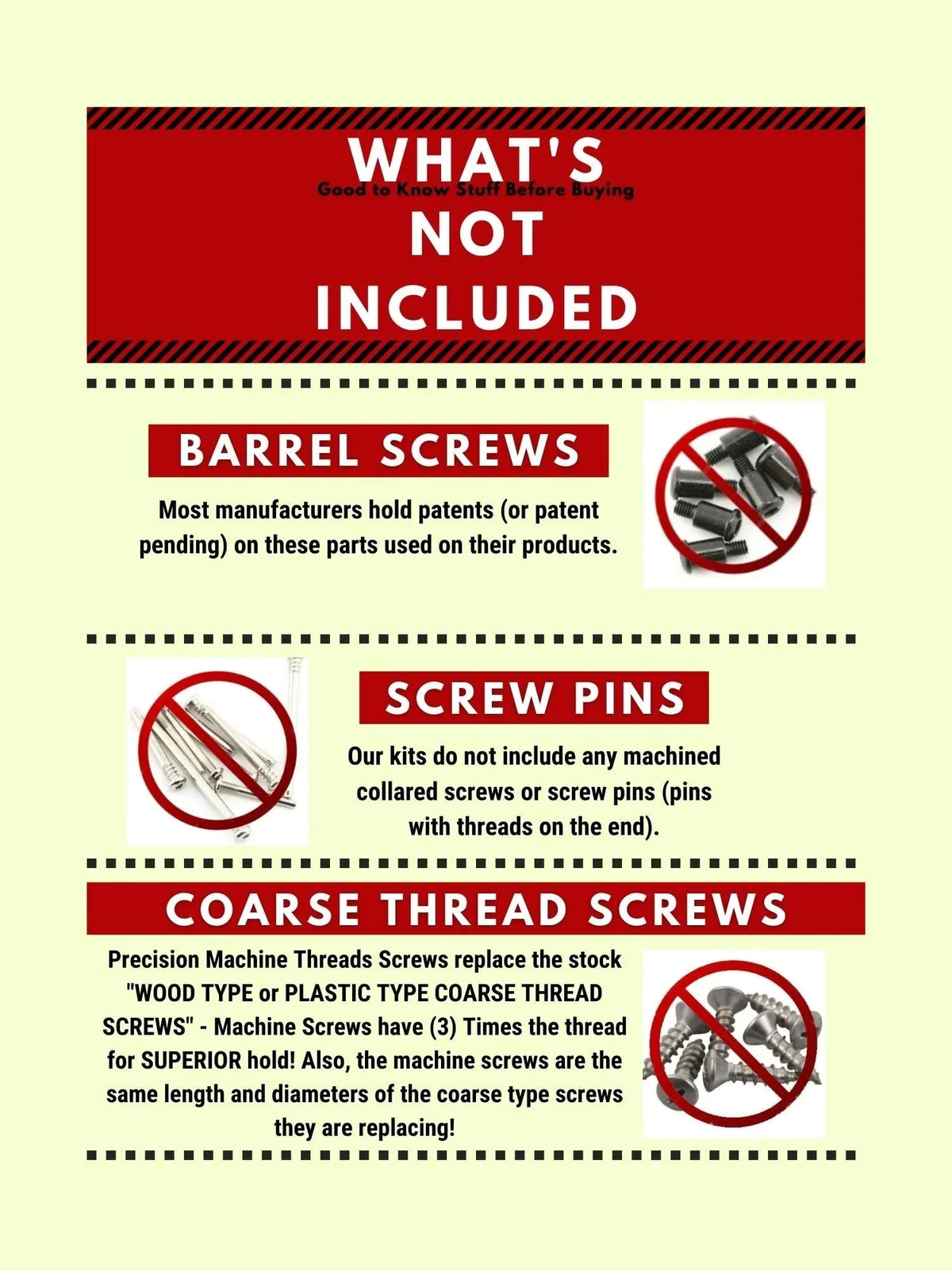 Stainless Steel Screw Kit RC Car Complete Set S952081