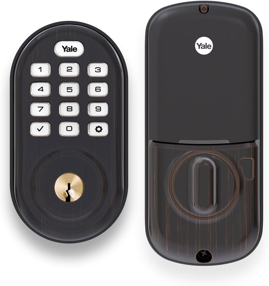 Satin Nickel Push Button Deadbolt E878681