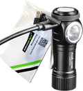 500 Lumen USB rechargeable right angled Flashlight Pack of 2 I978651
