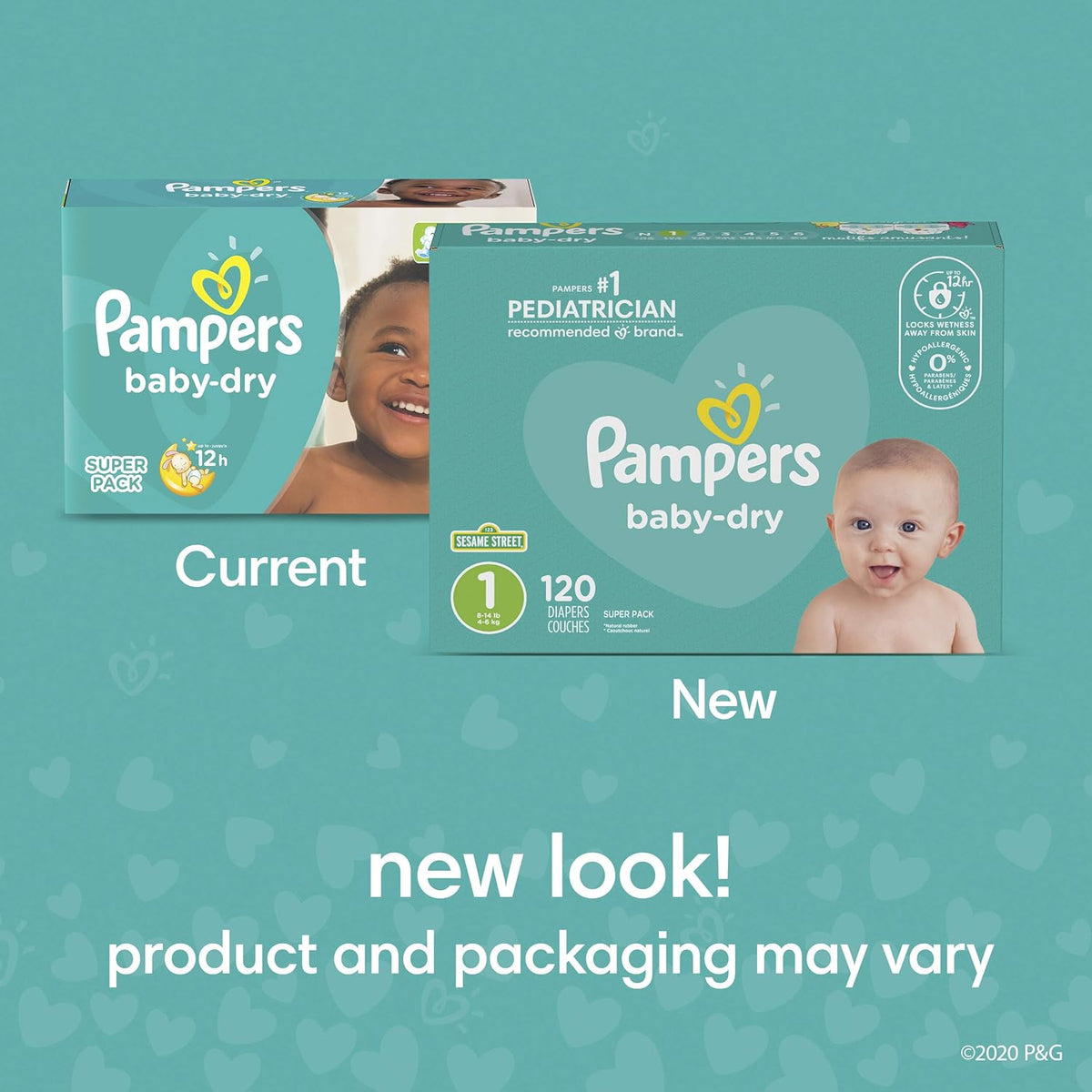 Size 4 Baby Dry Diapers, 28 Count R484095