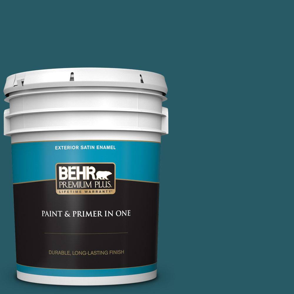 5 gal. Satin Enamel Exterior Paint and Primer in One B931