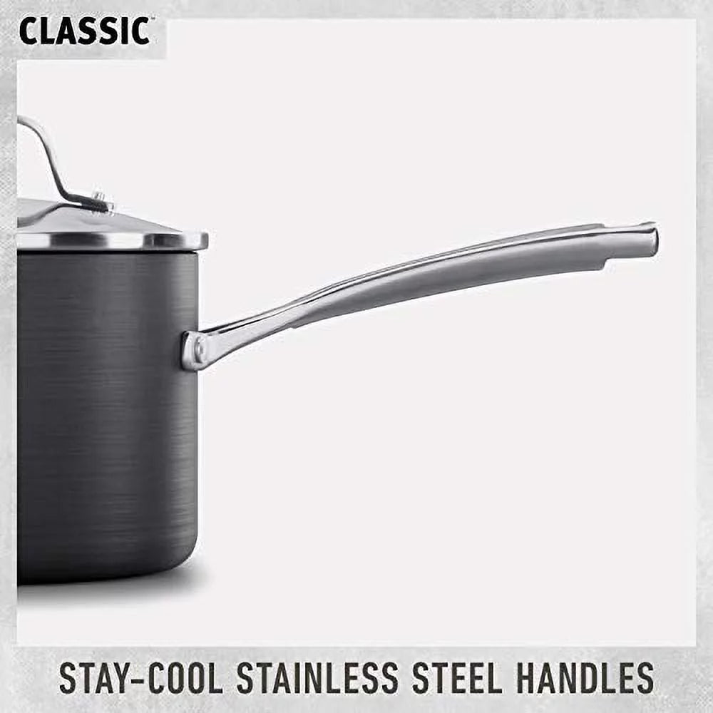 10-Piece Hard-Anodized Nonstick Cookware Set Z910837