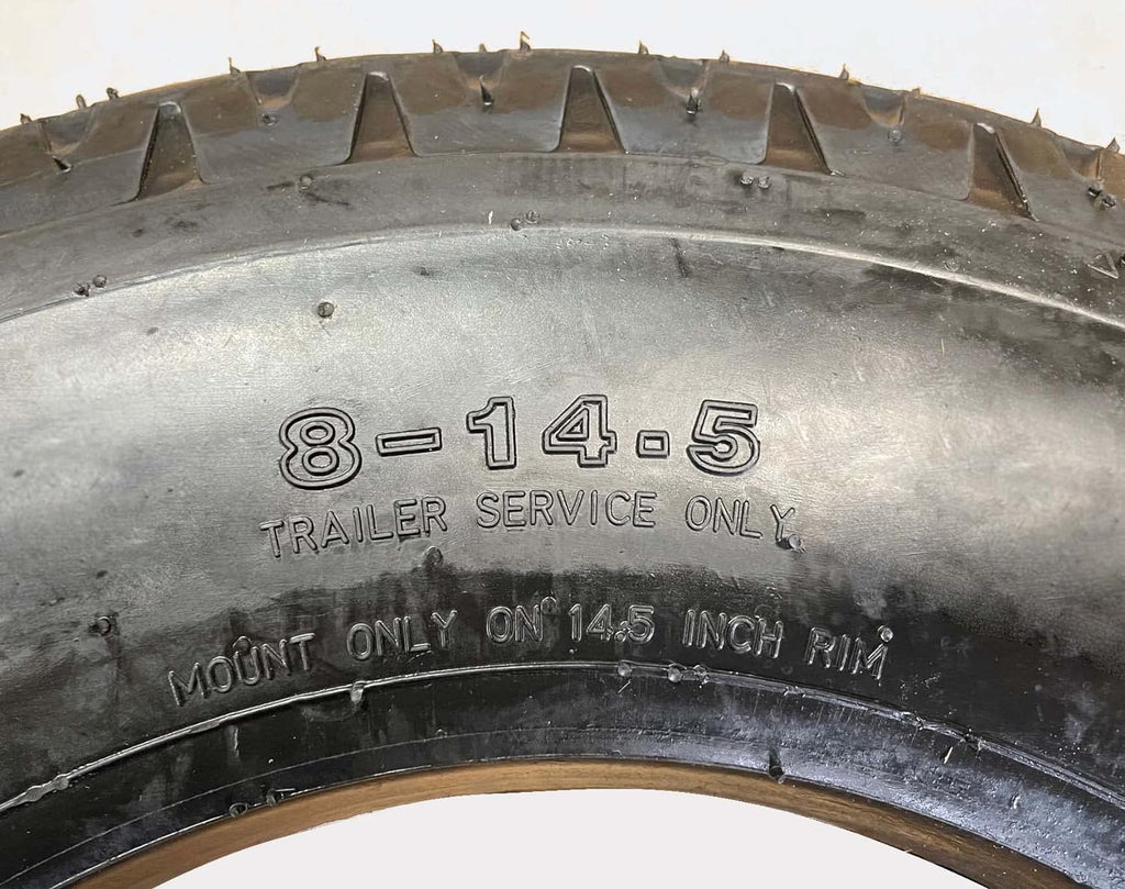 8-14.5 14 Ply Load Range G Trailer Tires Set 4 B4798