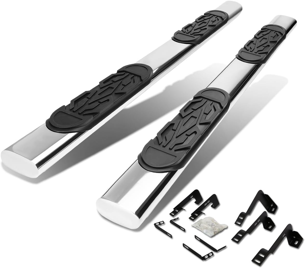 6 Inches Oval Stainless Steel Side Step Nerf Bar Running Board P302