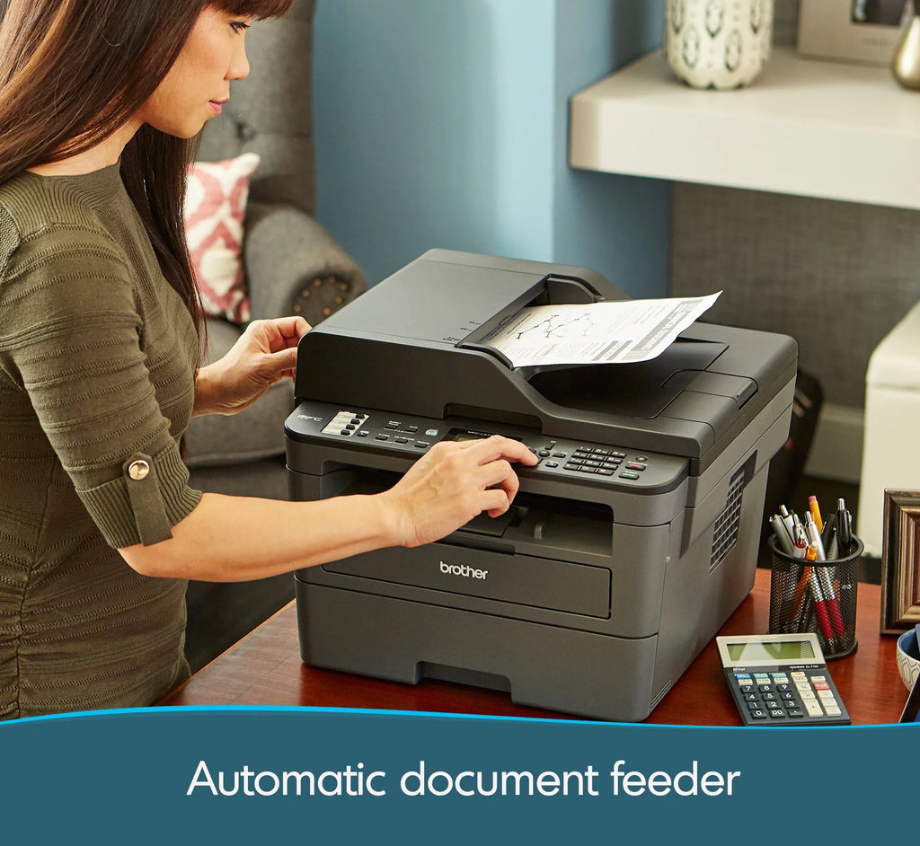 Monochrome Laser All-in-One Printer with Duplex Printing and Wireless Connectivity T6037