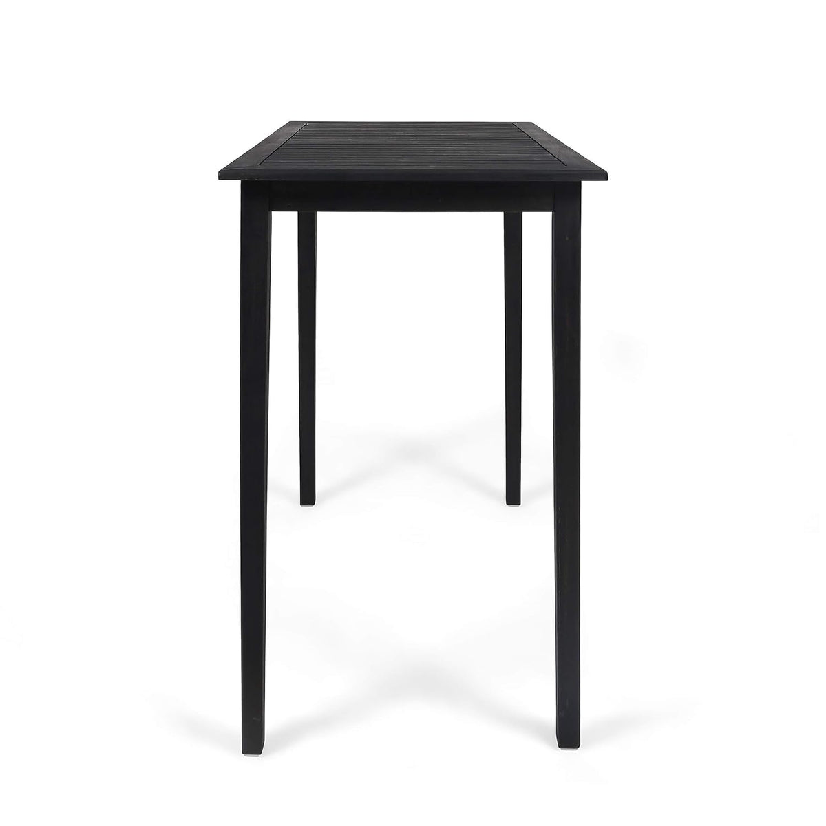 Acacia Wood Rectangle Bar Table T86676