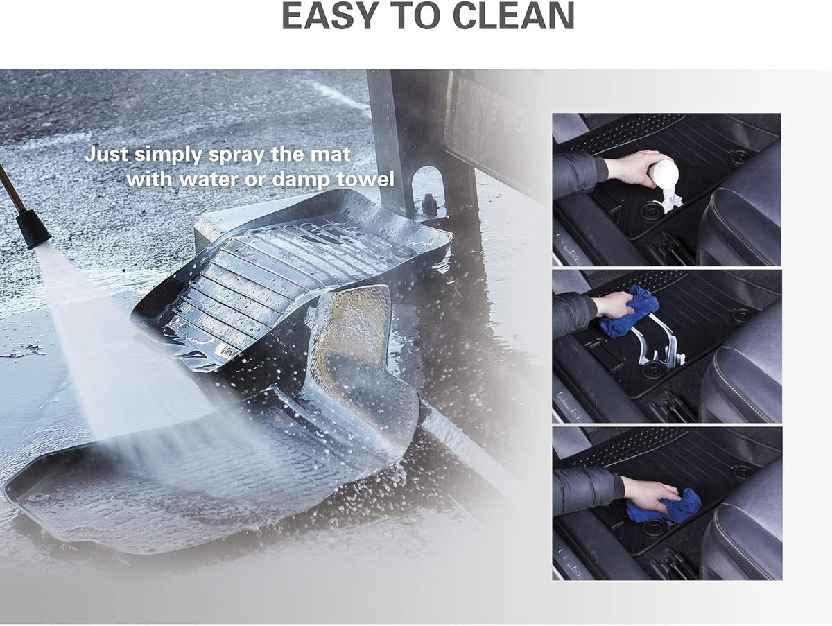 Car Floor Mats Waterproof Non-Slip Two Row G148133